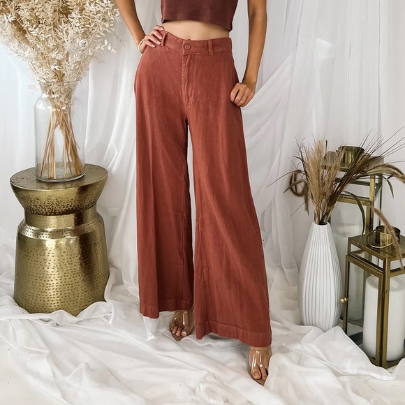 CP Shades Polly linen pants small - Picture 1 of 8